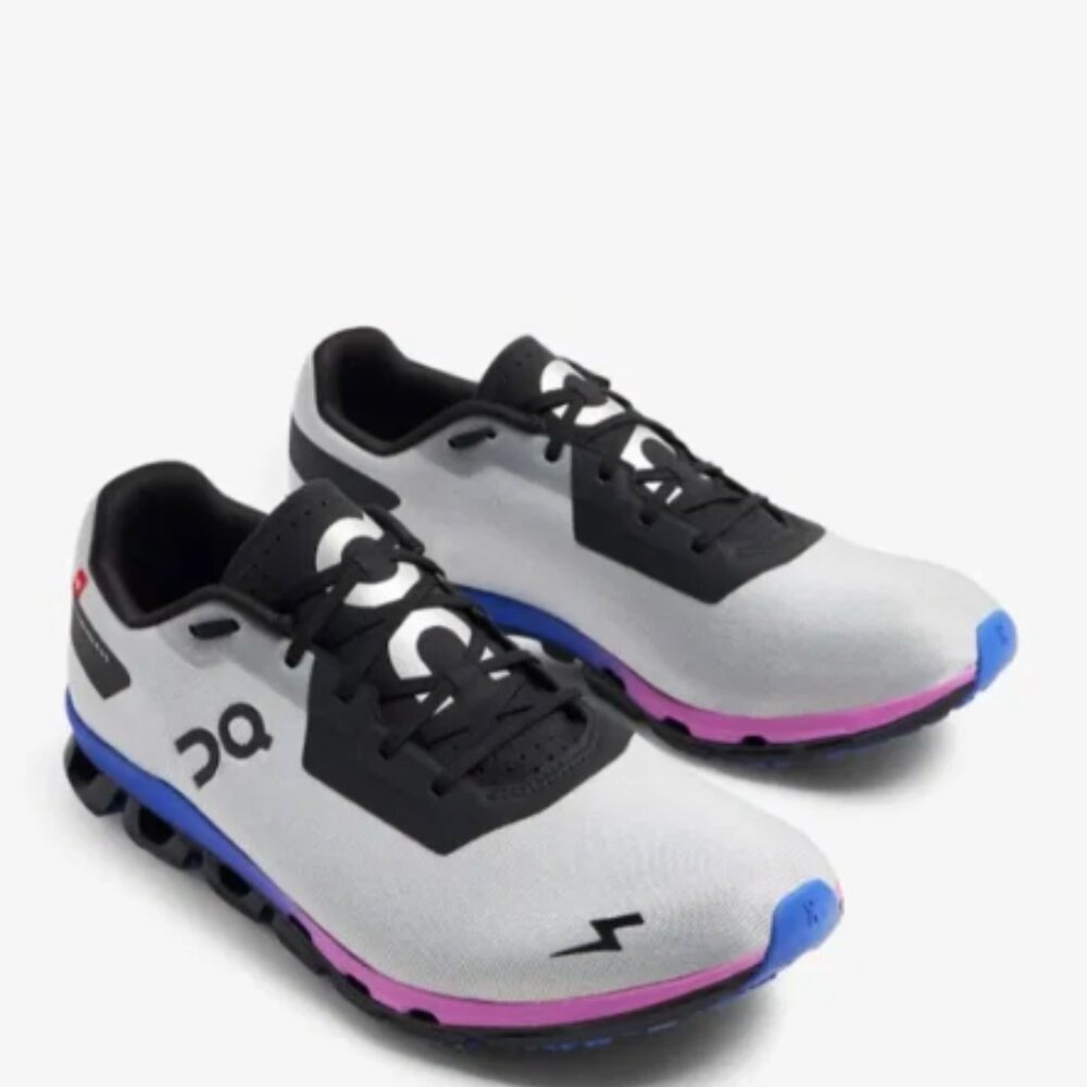 On Running Cloudflash Sensa Lunar/Amethyst sneakers, limited edition.